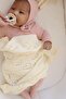 Knitted Baby Blanket for Baby Girl and Boy 85cm X85Cm Basic Hearts Ecru - 4
