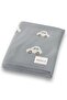 Patterned Knitted Baby Blanket for Girls and Boys 90cm X110Cm Car Dream Gray