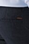 Men's Navy Blue Polyviscon Patterned Slim Fit Trousers - 3