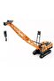Toy metal unbreakable construction machines crawler excavator + crane boy's toy depomiks - 4