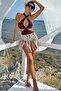 Women's Ecru Macrame Beach Dress Skirt