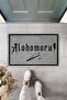 Modern Digital Gray Print Harry Potter Alohomora 70x45cm Decorative Doormat