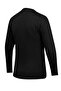 Men's Crew Neck Knitwear Black Sweater Patterned Steel Knit Classic Fit - 5004C - 5
