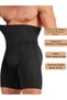 Men's Gathering Seamless High Waist Boxer Corset