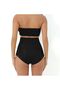 Women's Laser Cut High Waist Panties Corset - 2