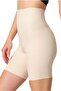 Purple Laser Cut Non-Marking High Waist Long Leg Women's Boxer Corset 2707 - 2