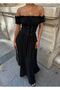 Corset Detail Long Hellenistic Dress - 5