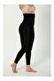 Women's Black 2 Size Reducing High Waist Seamless Corset Leggings - 4