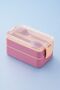 Bento 2-Tier Food Container, Lilac, 900 ml - 4
