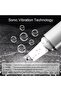Ultrasonic Blackhead Acne Scrubber Spatula Rechargeable Skin Cleaner - 3
