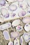 36 Soft Purple Stickers - Vintage Planner & Junk Journal - 3