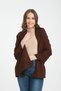 Single Color Openwork Patterned Shoulder Shawl, Stylish Comfortable Shoulder Shawl with Openwork Patterned Edge, Knitwear Shoulder Shawl, Women's Shawl - 9