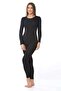 Women's Winter Thermal Warm Tights Undershirt Set Black