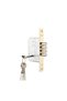 Kale Fiam Safety 4 Millimeter Lock Yellow 52 mm