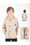 9-15 Years Ribbed Hooded Seasonal Boys' Raincoat - 2