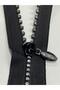Stoned Zipper 100 Cm Black - 7