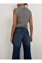 Women's Lace-Like Knit Knit Vest - 5