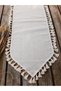 90X30 Tasseled Runner (Color ECRU) - 2