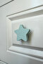 Blue Star Cabinet Handle - Bright and Durable Furniture Handle for Children's Room, Kitchen and Bathroom
