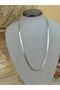 Italian Model Long Stainless Steel Necklace (55cm) - 4