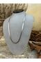 Italian Model Long Stainless Steel Necklace (55cm) - 3