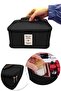 Cosmetic Makeup Bag with Handle Travel Set Makeup Accessories Organizer 24x21x11 Cm - 2