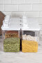 Set of 6 Pulses Self-Scale Vacuum Lid Food Storage Container Food Set 3000ml - 5