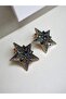 Crystal Jewelled Star Earrings - 2