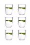 420412 Otto 200cc Set of 6 Water Soft Drink Glasses