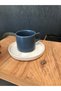 Stackable Blue Magic Çay/nescafe Fincanı Tabaklı