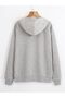 2 Yarn Kangaroo Pocket, Hooded Girl's Sub-Top Tracksuit Set - 3
