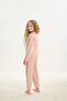 Girl's Long Sleeve Powder Pajama Set C0T3N7O8 - 5