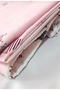 Pink Star Park Crib Baby Duvet Cover Set - 120x80cm Sheet, 100x150cm Bag, 35x45cm 2 Pillows - 5