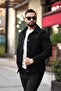 Slim Fit Stamp Jacket