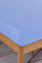 100×200 Single Combed Cotton-Lycra Elastic Sheet - 100% Cotton-Elastane Knitted, 200 Gr/M2 - 2