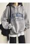 Women's Arlington American City State Printed Cotton Hooded Sweatshirt
