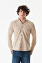 Suede Embroidered Snap Shirt