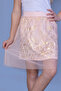 Girl's Foil Printed Lace Skirt - 5
