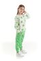 Girl's Floral Printed Trendy Tracksuit Set Cotton Seasonal Ak2502 - 6