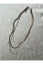 Triplet Italian Chain Stainless Steel Çelik Kolye - 3