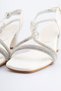 Girl's Evening Dress Shoes Children's Evening Dress Heeled Shoes Girl's Cross Stone Detailed Heeled Shoes - 8