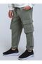 Boy's Elastic Waist Cargo Pocket Sweatpants - 4