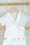 Şile Cloth Children's White Ruffle Muslin Blouse