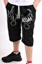 Boom Flame Printed Pocket Cotton Boy's Combed Cotton Capri/shorts/bermuda - 2