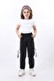 School Girl's Parachute Pants - Cargo Pocket - 4