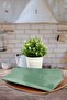 Green Siera Boat Plate 33 Cm 2 Pieces 326