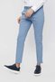 Men's Blue Piefti Cotton Side Pocket Sport Cut Slim Fit Slim Fit Trousers - 3