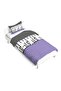 Piano Purple Double-Sided Digital Printed Single Duvet Cover Set