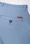 Men's Blue Piefti Cotton Side Pocket Sport Cut Slim Fit Slim Fit Trousers - 5