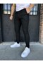 Corduroy Jogger Trousers with Double Pockets and Zippered Leg Detail